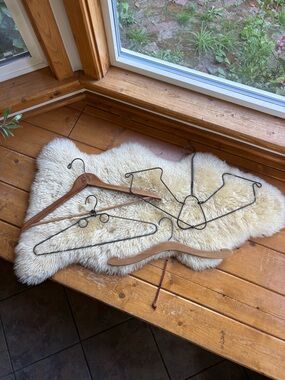 4 Antique Hangers